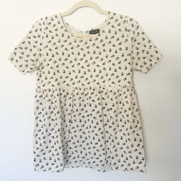 Floral Babydoll Top | Roolee - Picture 1 of 3